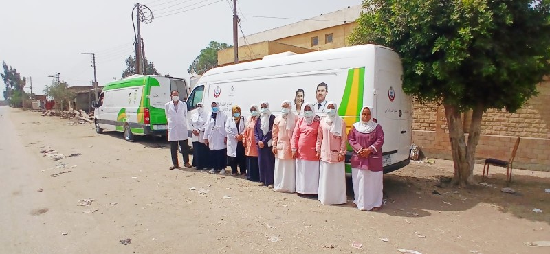 الدقهلية: 1314 مواطن استفادوا من القافلة الطبية المجانية بقرية القيطون بميت غمر