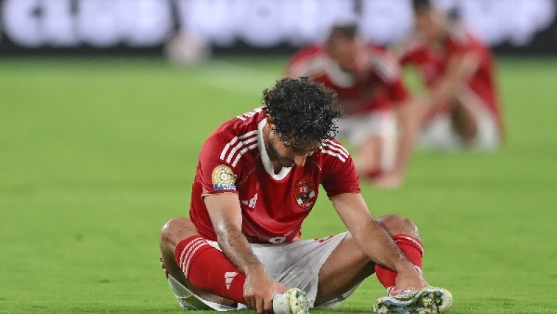 3 لقطات حزينة في مباراة الأهلي والمصري