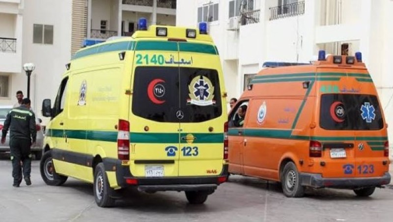 إصابة 17 شخصًا في انقلاب ميكروباص بصحراوي المنيا