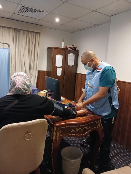 الصحة: تقديم 20 ألف خدمة طبية عبر عيادات بعثة الحج المصرية في الأراضي المقدسة