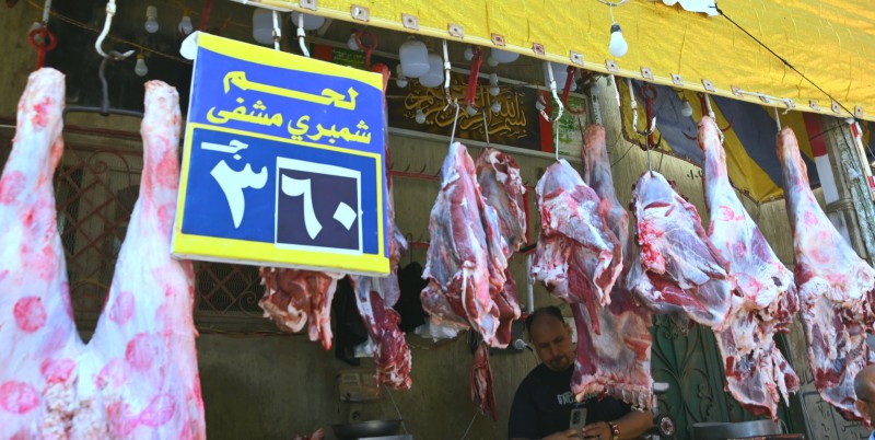 محافظ البحيرة تتفقد منافذ بيع اللحوم بكفر الدوار