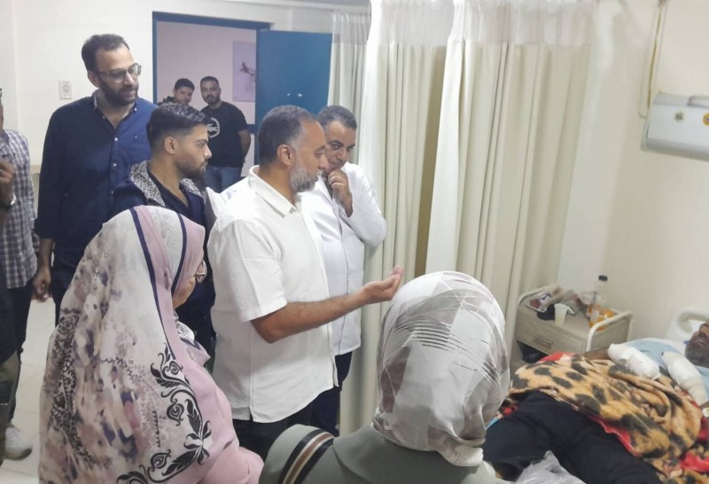 وكيل ”صحة شمال سيناء” يتفقد مستشفى العريش العام منتصف الليل ويتابع حسن سير تقديم الخدمات