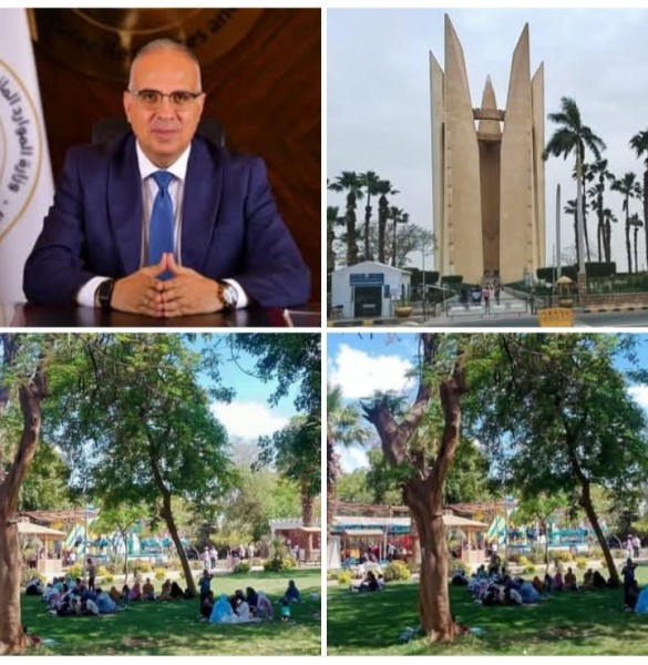 الري: عدد٣٠ ألف زائر لحدائق القناطر الخيرية و3 آلاف للمركز الثقافي الأفريقي والسد العالي خلال العيد
