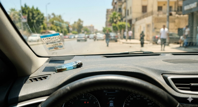 6 أشياء خطرة لا يجب تركها داخل السيارة صيفا