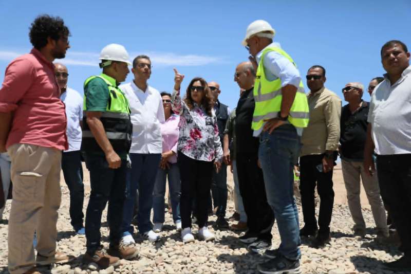 وزيرة التنمية المحلية والبيئة ومحافظ البحر الأحمر يتفقدان المدفن الصحي الآمن بالغردقة لمتابعة منظومة إدارة المخلفات الصلبة