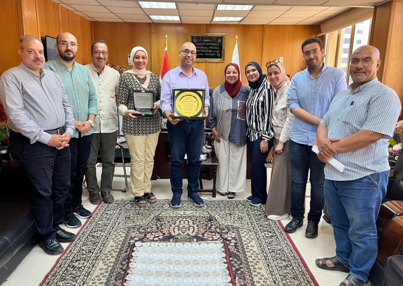 تكريم قيادات الأمراض المتوطنة بالإسكندرية