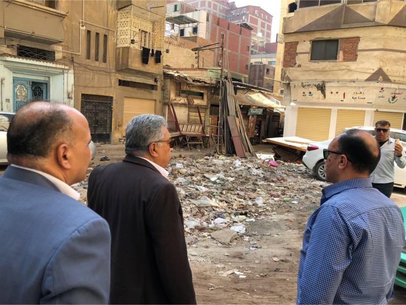 المحافظ يوجه بدراسة إنشاء سوق حضاري على أرض فضاء بميت حدر بالمنصورة
