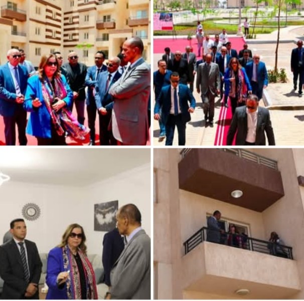 الرئيس الإريتري يزور وحدات المبادرة الرئاسية ”سكن لكل المصريين” بمدينة حدائق العاصمة