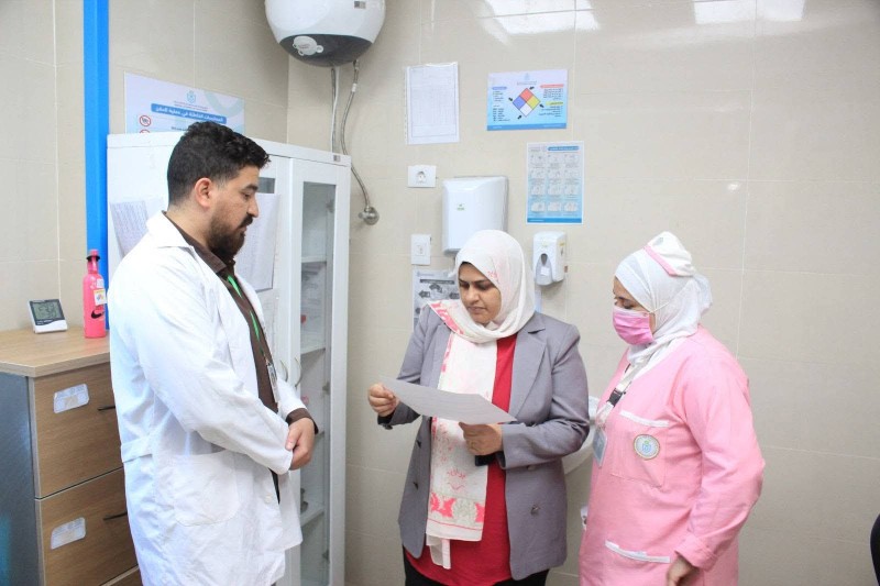 جولةً ميدانيةً موسعةً وشاملةً لفرع الهيئة العامة للرعاية الصحية بمحافظة جنوب سيناء