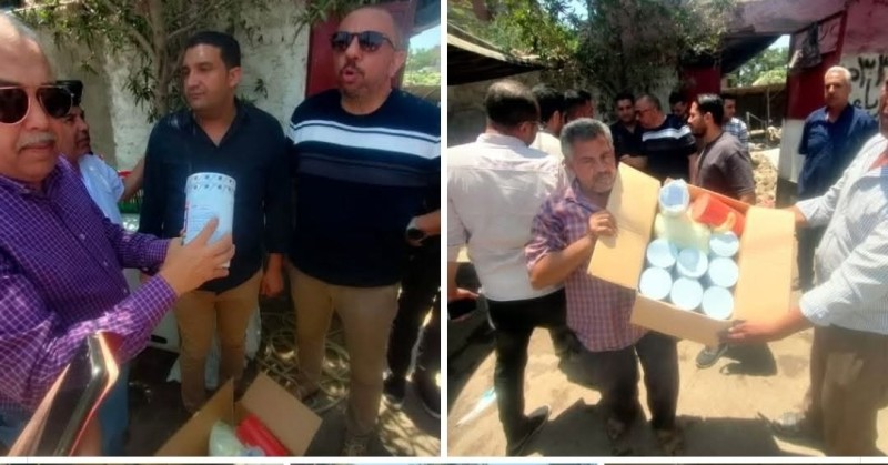 ضبط مادة لغش عصير القصب تسبب امراض خطيرة .. كارثة بطوخ قليوبية