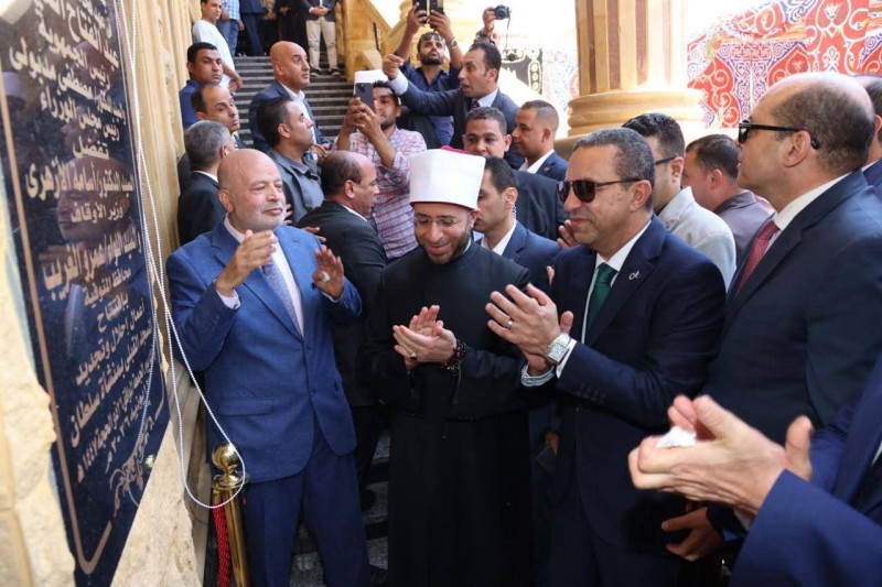 محافظ المنوفية ووزير الأوقاف يفتتحان ” المسجد القبلي ” بمنشأة سلطان بمنوف في احتفالات المنوفية بعيدها القومي الـ120