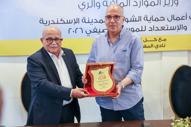 نقابة المهندسين بالإسكندرية تستقبل وزير الموارد المائية