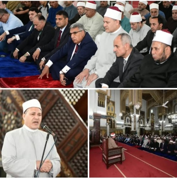 المحافظ شهد احتفال مديرية الأوقاف بليلة رأس السنة الهجرية بمسجد النصر بالمنصورة