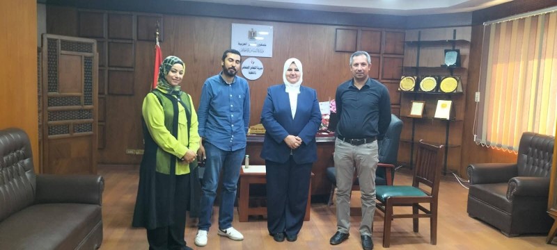 تضامن الدقهلية تستقبل فريق الدعم الفني والتطوير التكنولوجي  بوزارة التضامن لرفع  كفاءة مركز المعلومات
