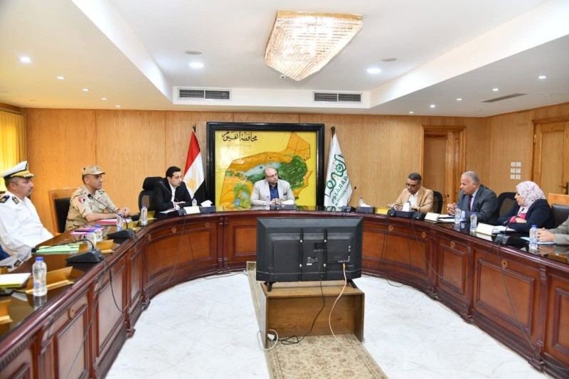 محافظ الفيوم يراجع الاستعدادات النهائية لامتحانات الثانوية العامة 2025/2026