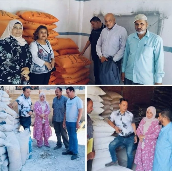”الزراعة” تضبط أكثر من 6 أطنان أسمدة مدعومة مهربة واخرى مغشوشة في حملة مكبرة بكفر الشيخ
