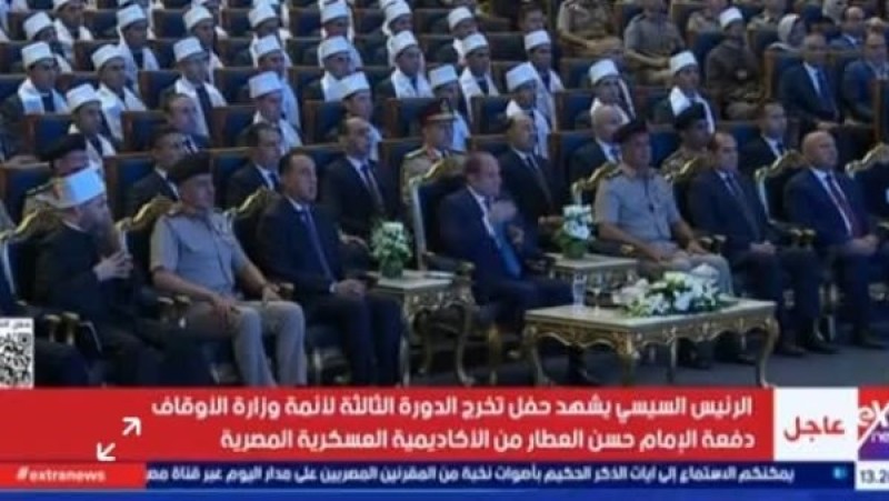 السيسي يوجه بدعم الأئمة المتميزين واستكمال الدراسات العليا للحاصلين على الماجستير