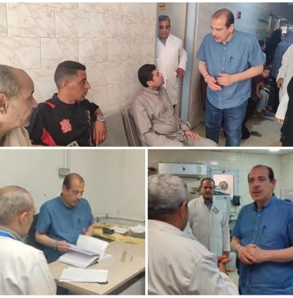 نائب وزير الصحة يتفقد مستشفى العياط المركزي ويوجه بإحالة الإدارة للتحقيق ومحاسبة المقصرين