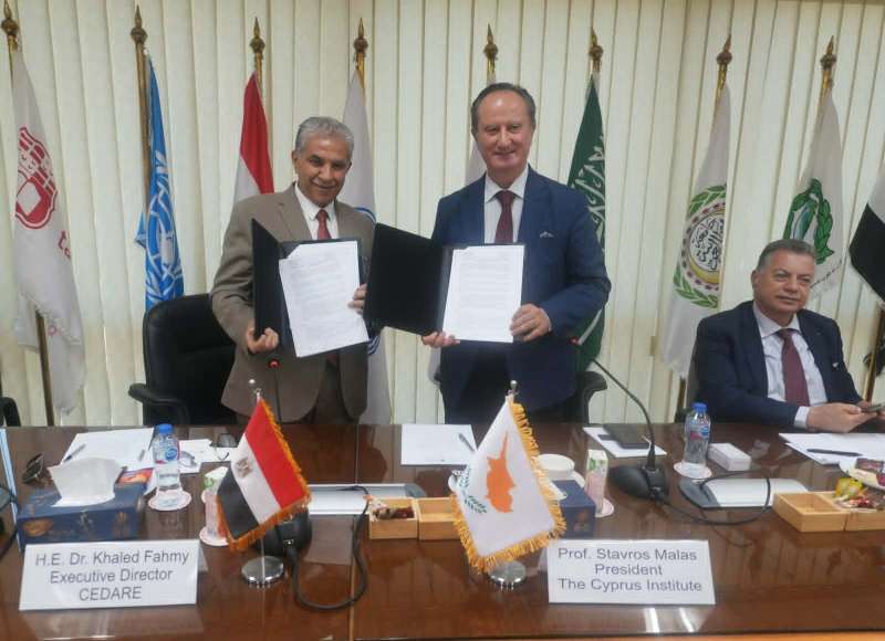 «سيداري» تنضم للتحالف الإقليمي لتغير المناخ عبر مذكرة تفاهم مع معهد قبرص