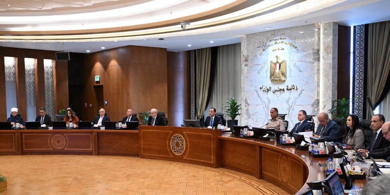 تعرف علي 9 قرارات وافق عليها مجلس الوزراء  في اجتماعه اليوم