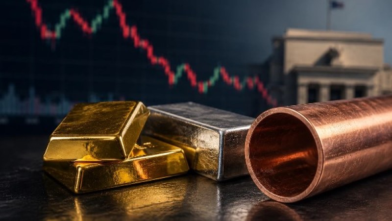 الدولار وسياسة الفيدرالي المتشددة يضغطان على أسعار النحاس والمعادن الصناعية