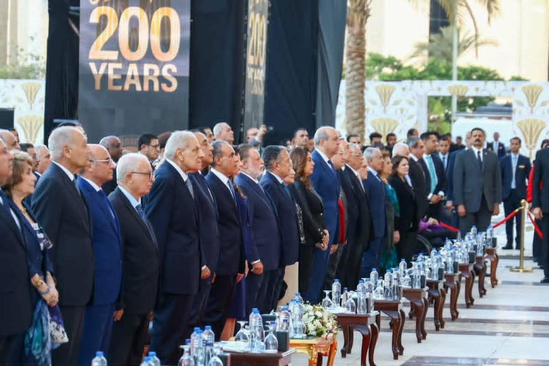 وزيرة التنمية المحلية والبيئة تشهد فعاليات احتفال وزارة الخارجية بمرور 200 عام على تأسيسها