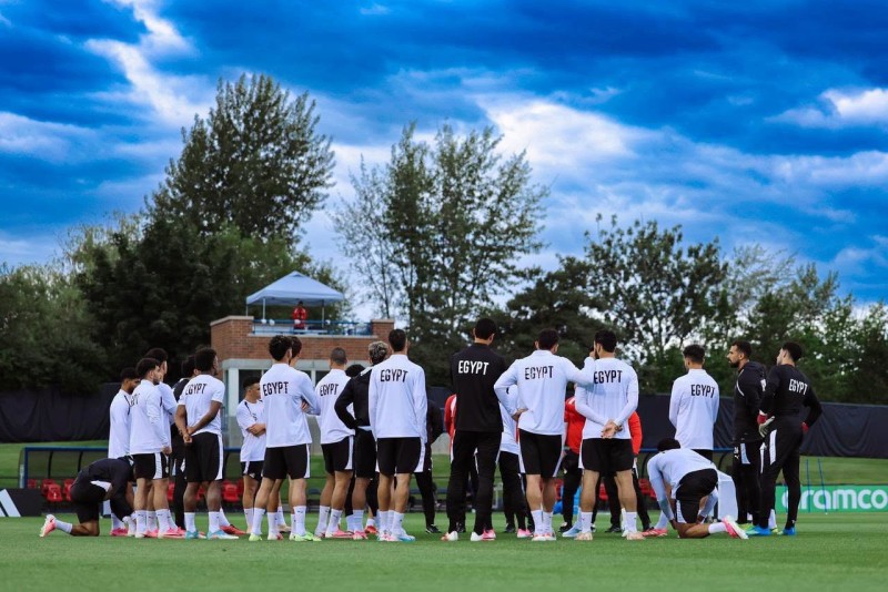 منتخبنا المصري الوطني يواصل استعداداته لمواجهة منتخب أستراليا
