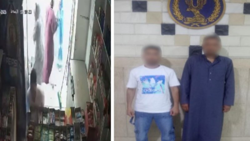 القبض على المتهمين بالتعدى على سيدة بشومة داخل محل بالشرقية