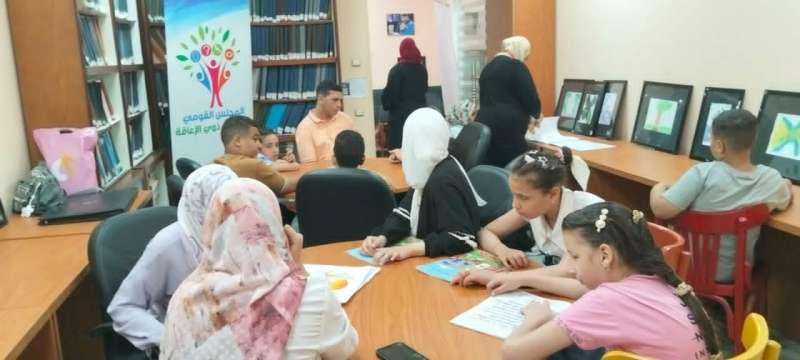 القومي للأشخاص ذوي الإعاقة يدعم اكتشاف المواهب الفنية من ذوي الإعاقة بجامعة المنصورة