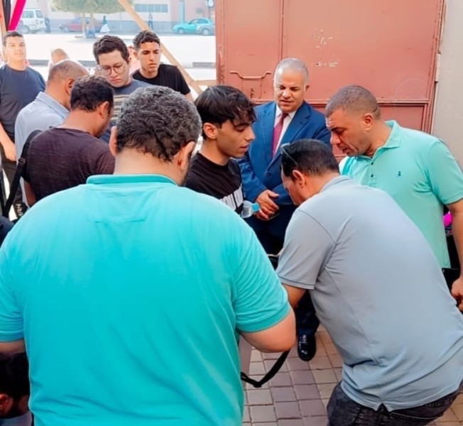 ”قبيصي” يوجه رسائل حاسمة خلال الجولة الميدانية صباح اليوم من أمام لجان الثانوية العامة
