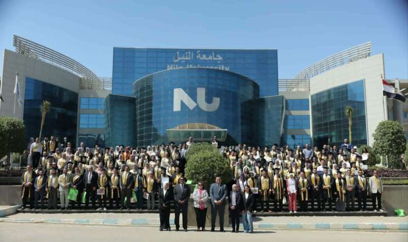 تخريج 2640 سفيرًا للحوكمة والتحول الرقمي في جامعة النيل ضمن شراكة استراتيجية مع «مهندسون من أجل مصر المستدامة»