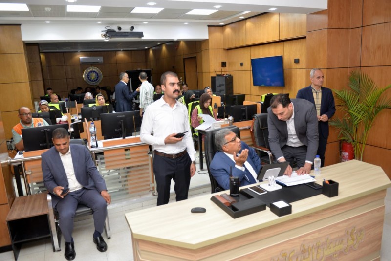 اجراءات وقرارات لمحافظ الدقهلية من متابعته عبر الشبكة الوطنية للطوارئ والسلامة