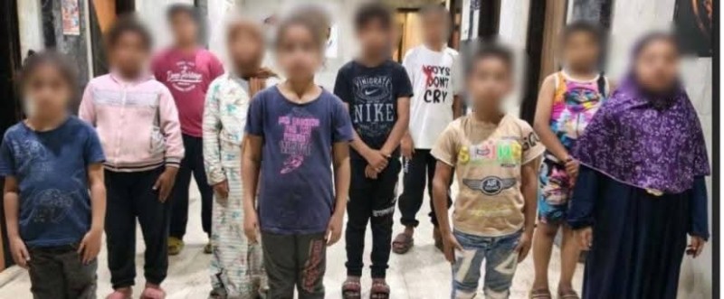 سقوط عصـابة استـغلال الأطفـال في التسول بالجيزة .. وإنقـاذ 10 أحـداث من الخــطر