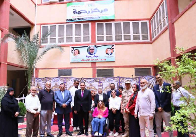 إيمان كريم ومحافظ دمياط يتفقدان ”مركز رحمة” بالسنانية لدعم وتأهيل الأشخاص ذوي الإعاقة