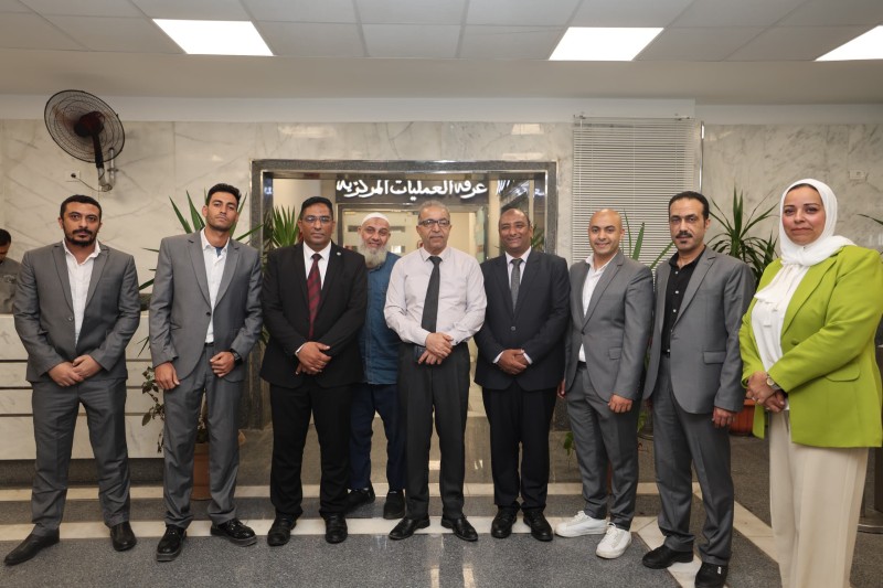 صرف الإسكندرية يستقبل وفد رفيع المستوى من المرافق