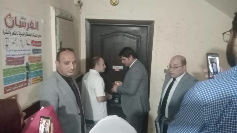 ضبط خريج حقوق واخر علوم يعملون بالتغذية العلاجية بدون ترخيص ببني سويف