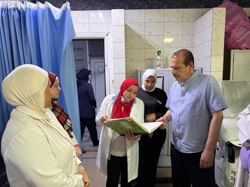 توجيهات حاسمة من ”قنديل” لضبط المنظومة وتحسين الخدمات لمستشفى حميات حلوان
