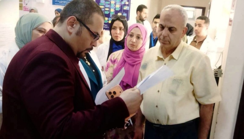 وكيل وزارة الصحة بالشرقية يتفقد مستشفى الأمراض التنفسية بالعاشر تمهيداً لاعتمادها ضمن جهار