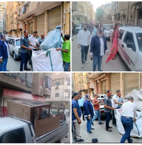 حملة مكبرة بشرق سوهاج تضرب على يد نباشي القمامة وتصادر المخلفات الطبية