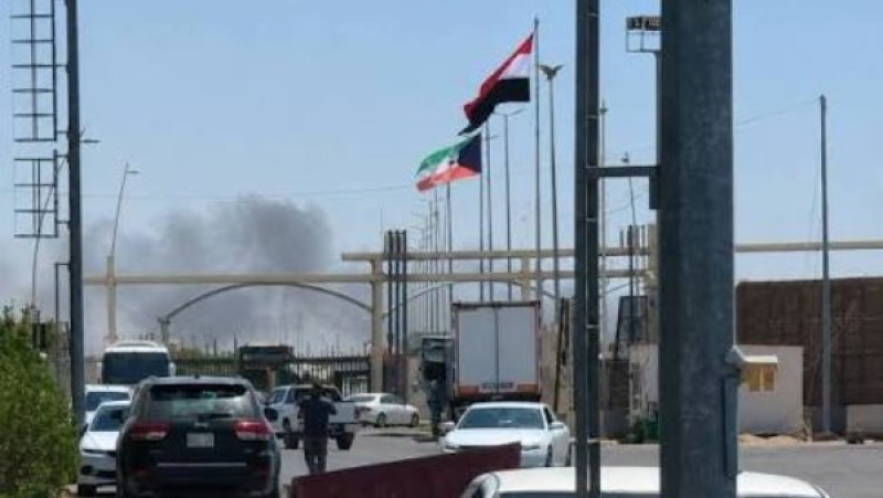 إغلاق منفذ سفوان الحدودي بين العراق والكويت بعد تدمير منفذ العبدلي