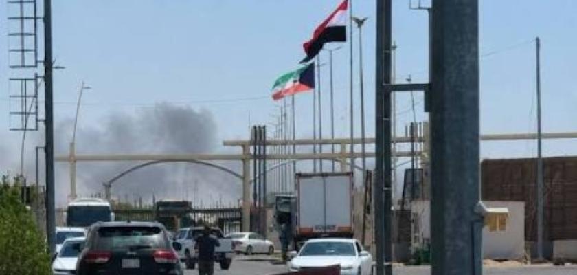 إغلاق منفذ سفوان الحدودي بين العراق والكويت بعد تدمير منفذ العبدلي