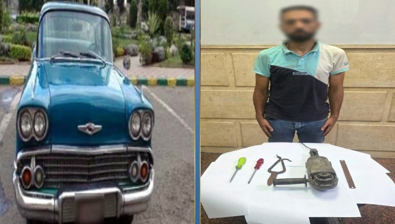 القبض على سارق سيارة الرئيس جمال عبد الناصر