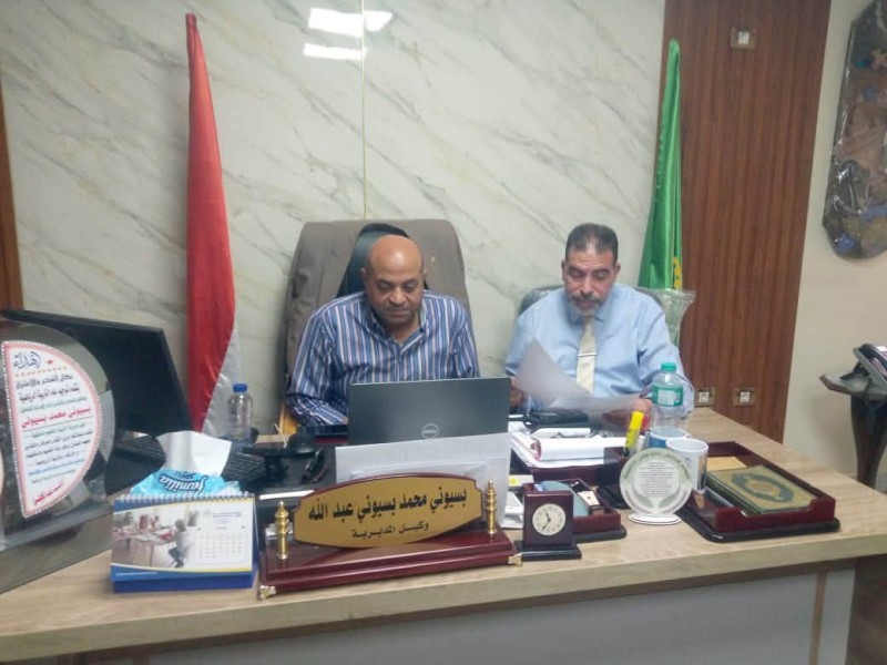 ”الرشيدي” يتابع امتحانات الدور الثاني للشهادة الإعدادية من داخل غرفة العمليات الرئيسية بديوان المديرية