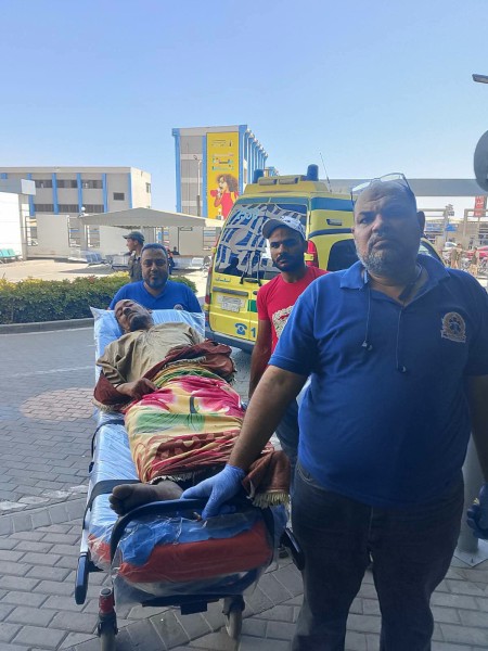 محافظ السويس يستجيب لإستغاثة إنسانية وينقذ مواطنآ مريضآ ويوفر له الرعاية الطبية الكاملة