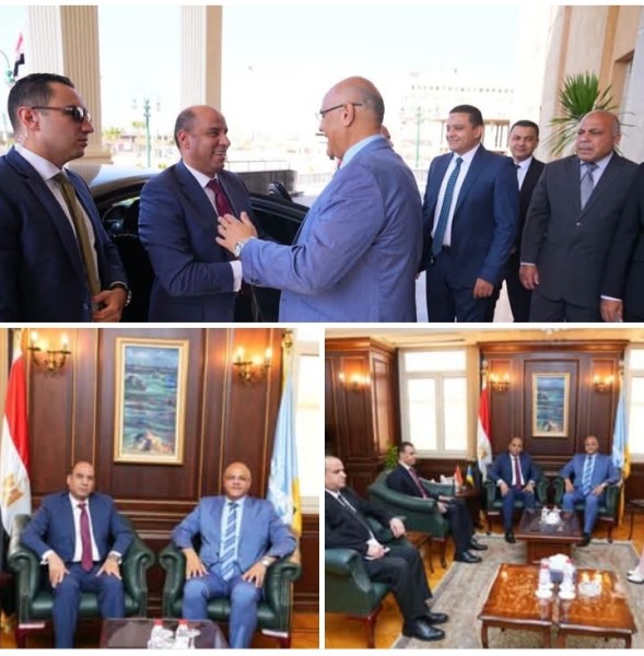 محافظ الإسكندرية يستقبل وزير العمل في بداية جولة جديدة تستهدف توفير فرص عمل.. وتنمية مهارات الشباب