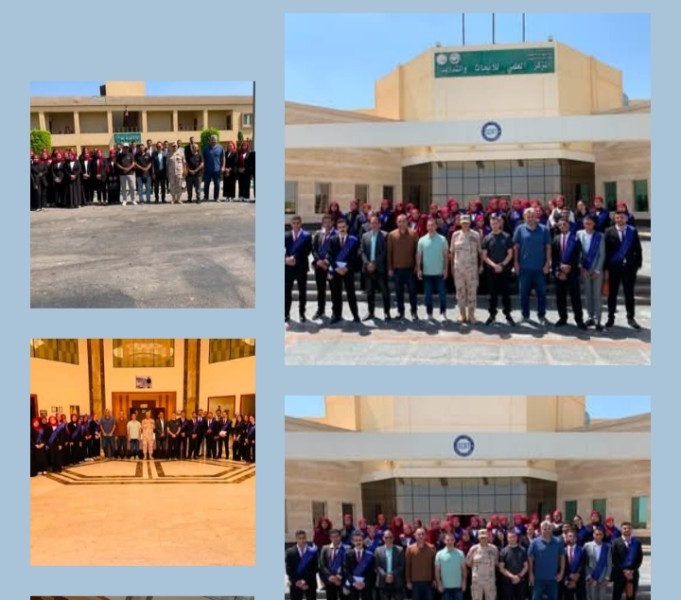 وفد من طلاب جامعة المنصورة يزور المجمع المتكامل للإنتاج الحيواني والألبان بمدينة السادات