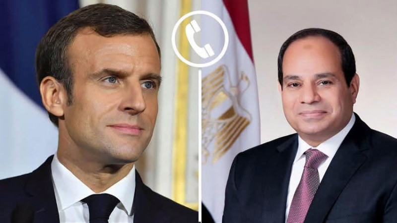 السيسي يؤكد دعم مصر الكامل لـ فرنسا للتعامل مع الحرائق التي تشهدها