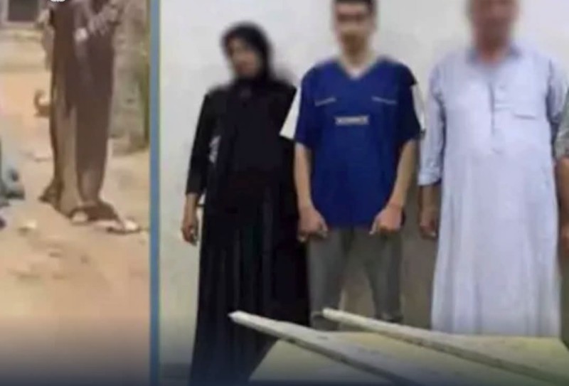 ضبط المتهمين في واقعة الاعتداء على سيدة بعصا خشبية بكفر الشيخ بعد انتشار الفيديو