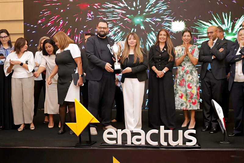 البنك الأهلي يشارك في نهائيات Enactus Egypt لاختيار الفريق الذي يمثل مصر في الخارج