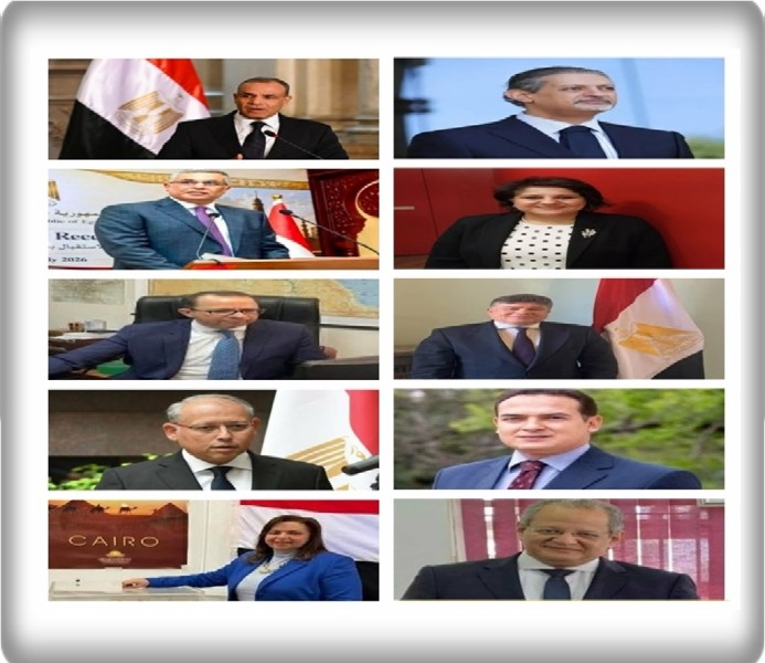 قرار رسمي من وزارة الخارجية بتعيين وتعديل مسميات عدد من السفراء والوزراء المفوضين في مناصب قيادية جديدة